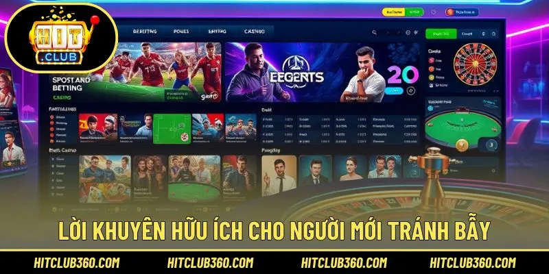 Lời khuyên hữu ích cho người mới tránh bẫy